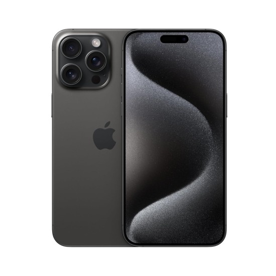 Apple iPhone 15 Pro Max 256GB Reconditioned Grade A+ 6.7" Black Titanium